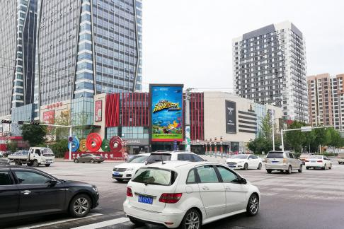 胶州市宝龙城市广场LED屏实景图-海底世界